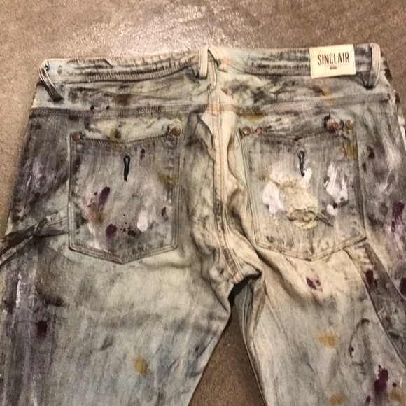 Sinclair MFGRP distressed denim - Picture 3 of 3